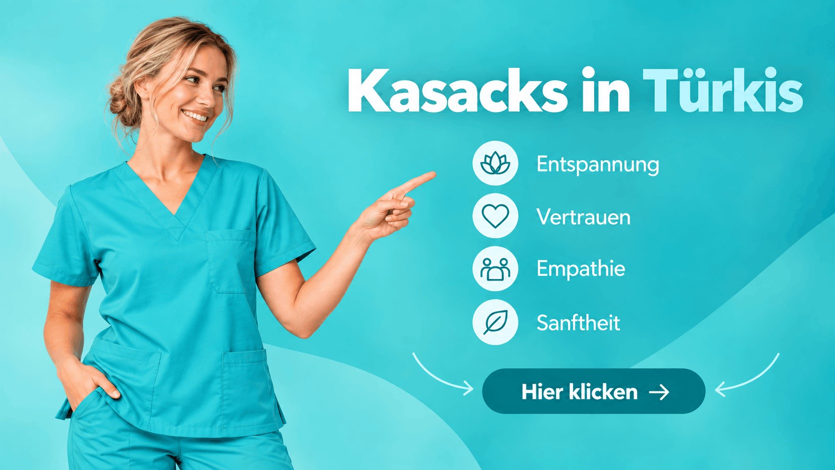 Türkise Kasacks bei MEIN-KASACK.de